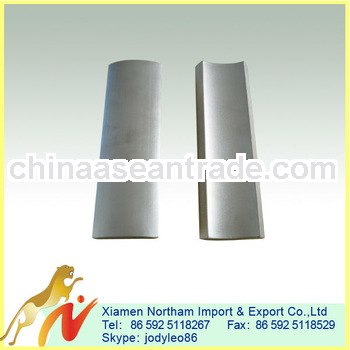 high quality n52 arc shape neodymium magnet 50mm