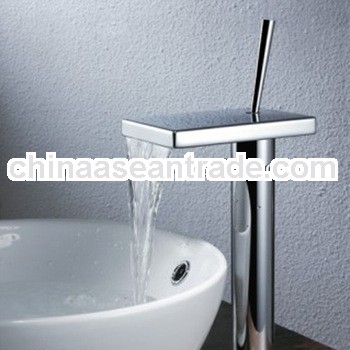 high quality new style polished single handle brass basin faucet
