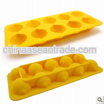 high quality silicone ice cube tray with custom logo printing