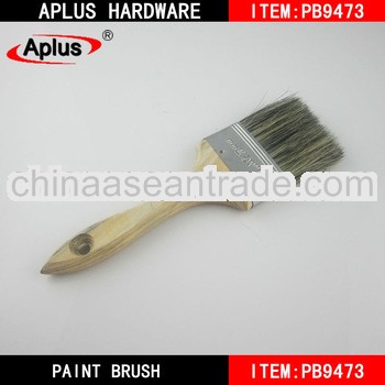 high quality white and black bristle epoxy glue paint brush