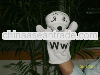 high quantity custom aniaml hand puppet