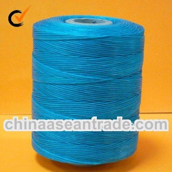 high strenght waxed thread for leather stiching thread