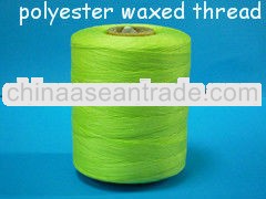 high tenacity poyester waxed sewing thread manufacturer