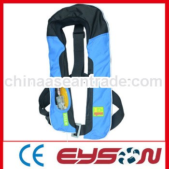high visibility jacket vest life jacket tube sola cells blue security vest