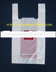 Vest carrier poly plastic bag made in 