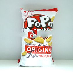 Retail Pack Popo Fish Muruku ( Dhall Based Fish Flavoured Crackers )