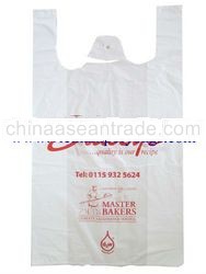 T-shirt plastic bag made in 