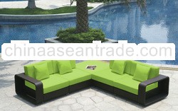 Pvc rattan sofa set