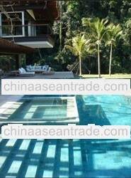 Premium Quality of Green Sukabumi Stone for Exterior Non-Slip Swimming Pool Floor Tile