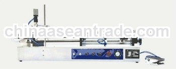 horizontal pneumatic liquid cream and paste filling machine