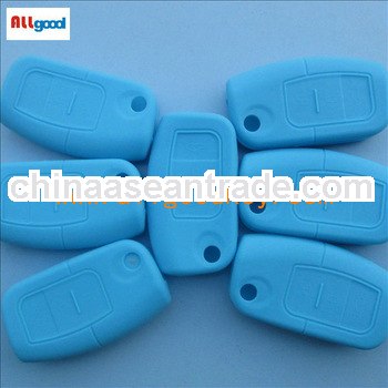 hot sale Ford flip key silicone bag in blue