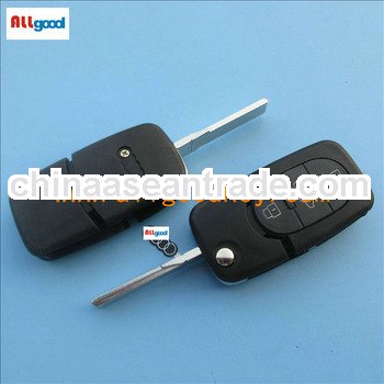 hot sale car key for Audi 3 buttons remote key shell 1616 battery blank keys for cars