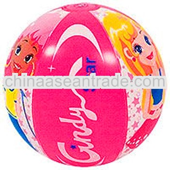 hot sale promotion pvc inflatable Cindy Star Beach Ball