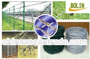 hot sale stainless steel barbed wire mesh(factory)ISO2000