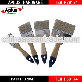 hot sales paint brush blue varnished tip handle