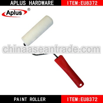 hot sell red plastic white fabric paint roller