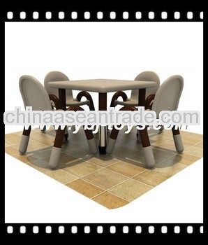 hot selling children plastic table and chairs, furniture with low price