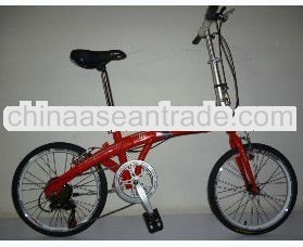 hot selling latest lightweight folding bike