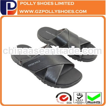 hot selling men leather slipper shoe