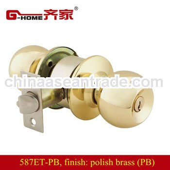 hot sells ball lock 587 entrance door lock cylindrical locks