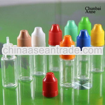 hotsale 10ml pet eye dropper bottles /child security cap /bayonet long tip (for vapor juice bottle)