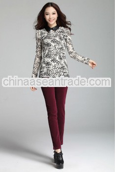 hotsale 2012 winter thick trousers women bloomers pants