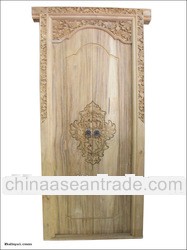 Balinese wood carved door / Bali wood carving doors