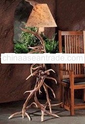 Elk Antler Floor Lamp