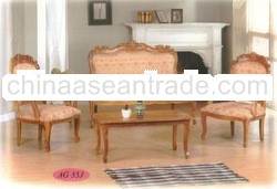 Teak Classig DesignRegency Sofa Set Indoor Furniture.