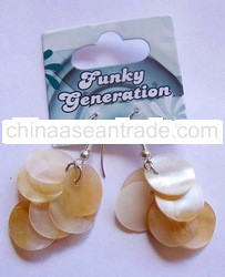 Funky Generation Sea Shell Earring