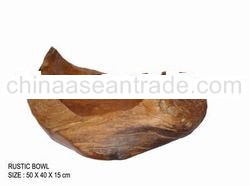 Teak Root Bowl