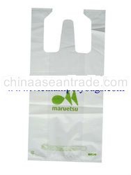 T-shirt plastic bag made in 