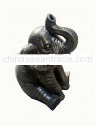 SITTING ELEPHANT STATUE