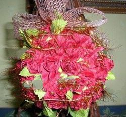Baby Rose Pomander flowers decoration