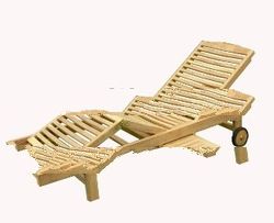 Teak Lounger