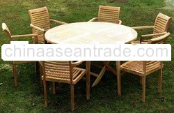 Natural Classic Outdoor Table Set