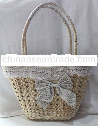 White Trimmings Bow Bag