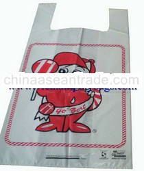 Cheap t-shirt plastic bag made in 