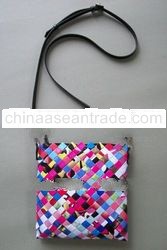 recycled cross body bag