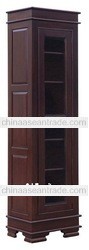 Solid Wood Office furniture Bookcase 1 door