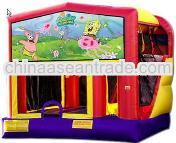 inflatable Sponge Bob Bounce/Slide Moonwalk