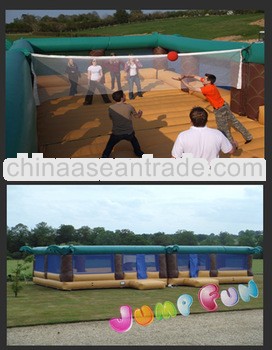 inflatable volleyball field for volleyball game