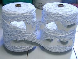 P/C Bleach White Mop yarn