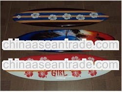 Best Quality Home Decorative Painted Surf Board Wood Crafts