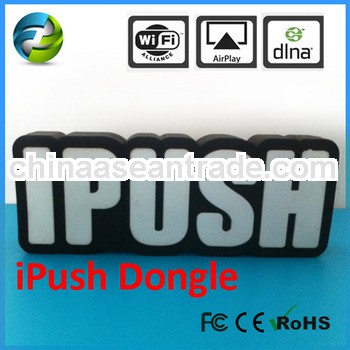 ipush dongle Miracast for Smart Phone/Tablet/iphone Multi-Screen Interactive DLAN Airplay WiFi Displ