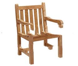 Teak Outdoor Furniture Classic Arm Chair