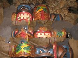 Wood carving Mask