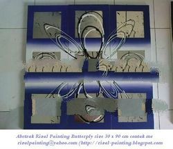 abstrak butterply - rizal painting