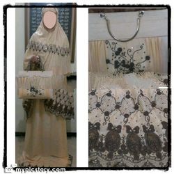 EMBROIDERY ISLAM TELEKUNG / MUKENA CODE : MKO