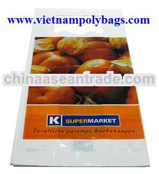 Blockhead poly plastic bag made in Viet nam